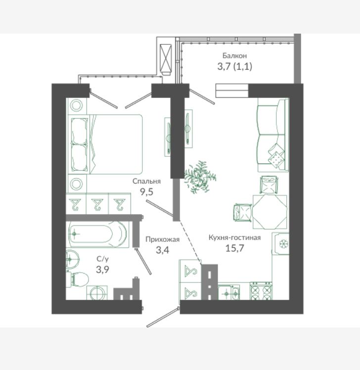 Планировка 1