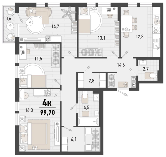 Планировка 4